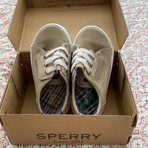 Sperry khaki shoes